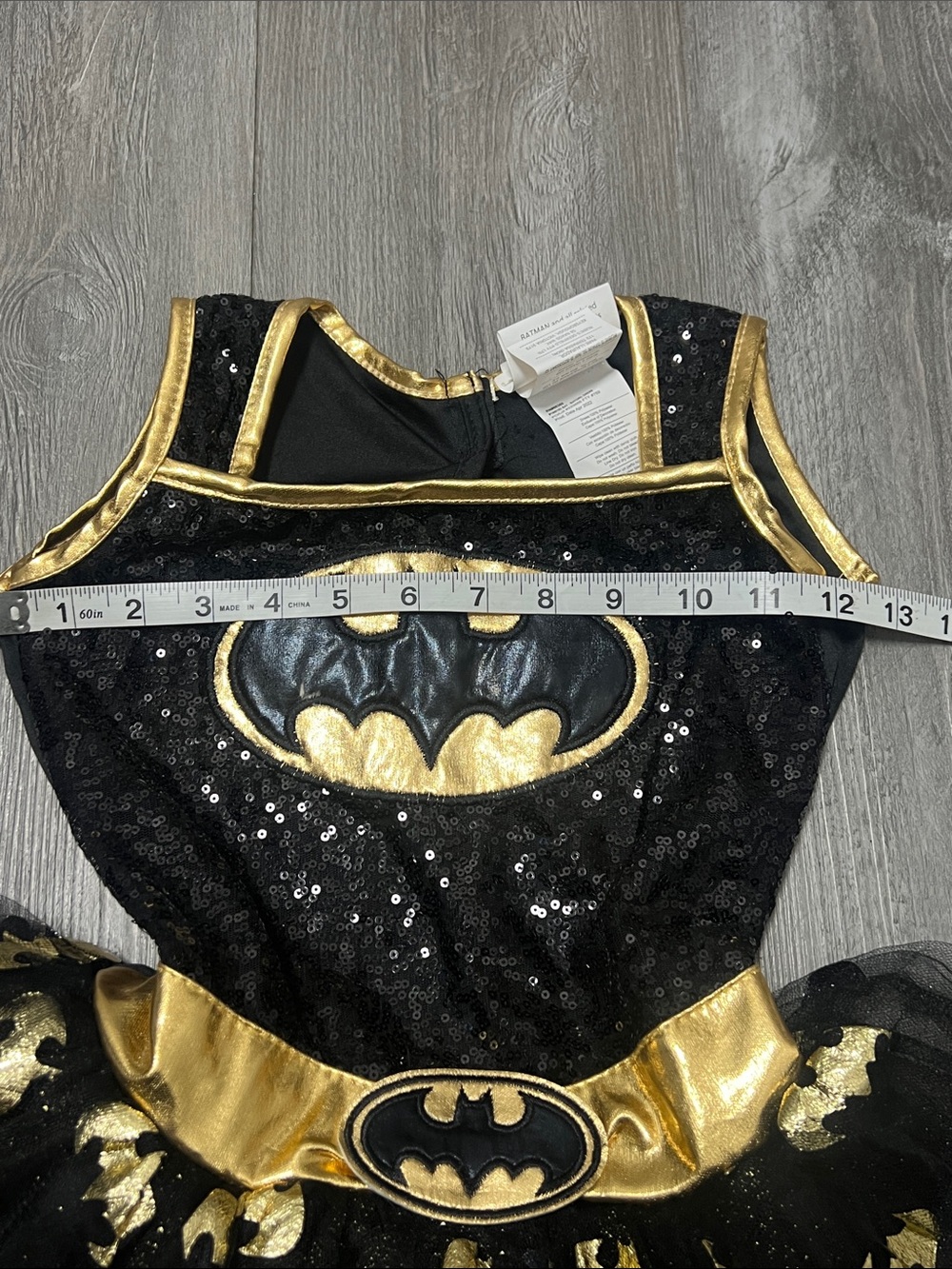 Rubie’s little girls batgirl Halloween costume/ size M - Picture 9 of 9